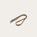 Shoelaces Tefer Flats, caramel velvet